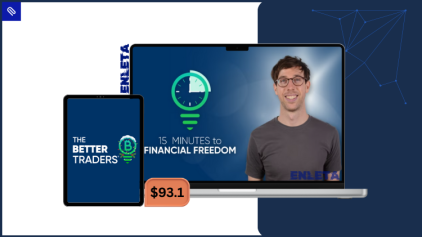 15 Minutes to Financial Freedom cryptocurrency trading course teaching beginners automated and trend trading strategies safely