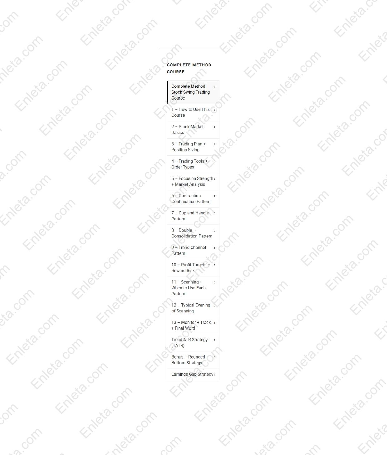 The Complete Method Stock Swing Trading Course by Cory Mitchell Complete Method Swing Trading System