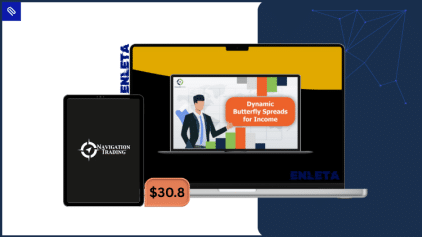 Dynamic Butterfly Spreads for Income course teaching high-probability butterfly options strategies and adjustments