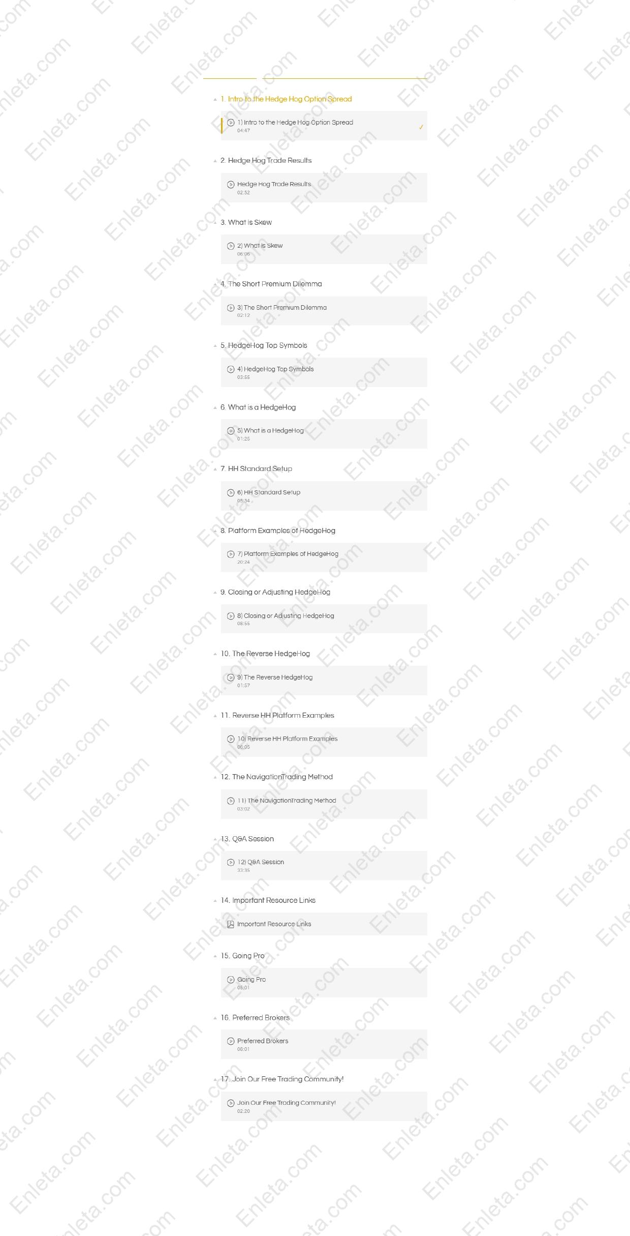 The Hedge Hog Options Spread by Option Omega high probability trading income spreads