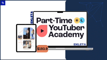 The Part-Time YouTuber Academy teaches creators how to grow a YouTube channel part-time using proven systems and workflows.