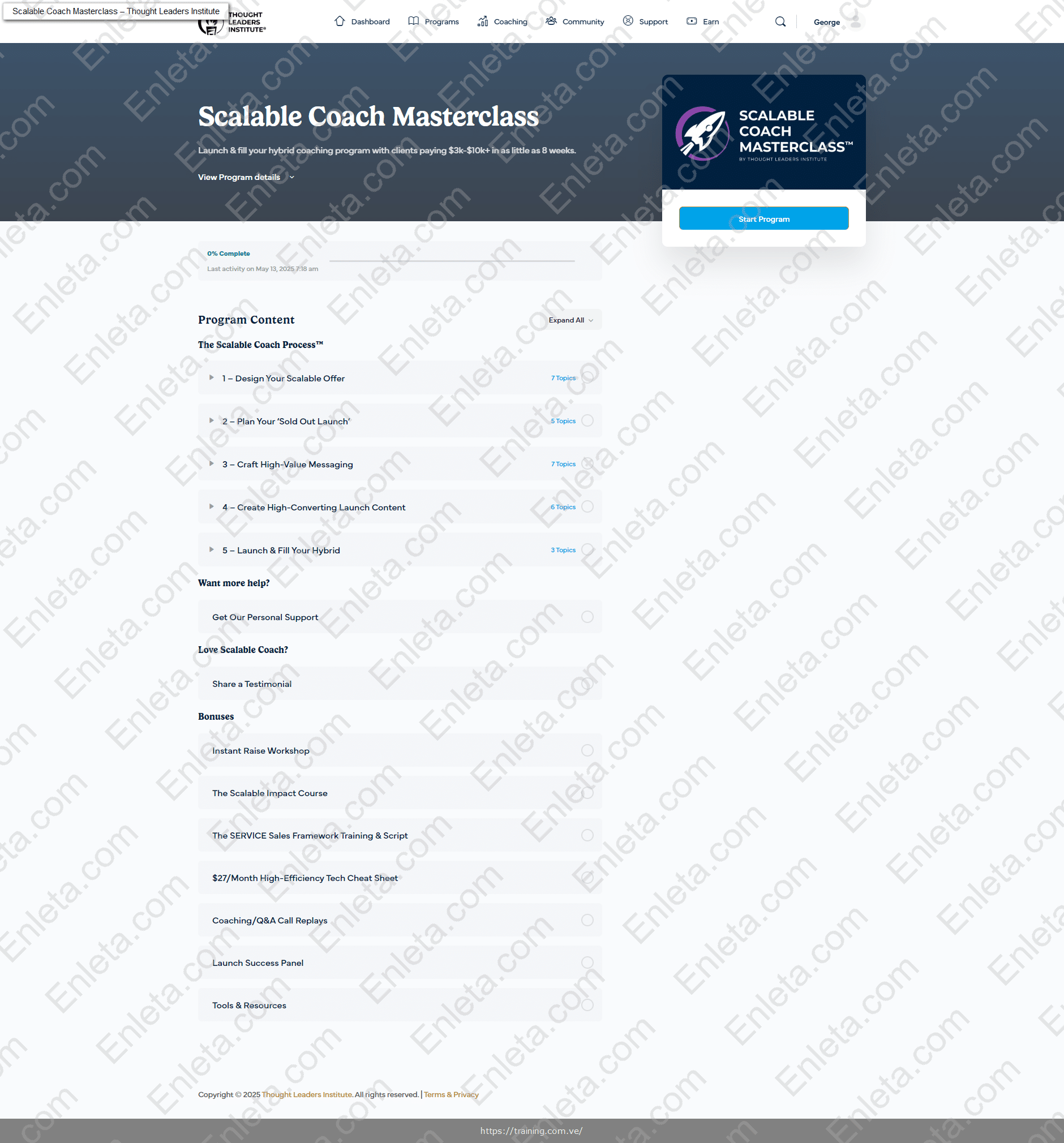 Scalable Coach Masterclass | High-Ticket Growth Scalable Coach Masterclass by Lucas Garvin Jim Hohl