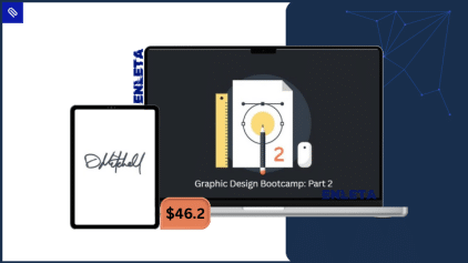 Graphic Design Bootcamp Part 2 advanced training course focusing on professional design skills and freelance workflows