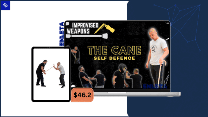 Improvised Weapons The CANE course teaching practical cane self-defense using timing, leverage, and adaptable movement