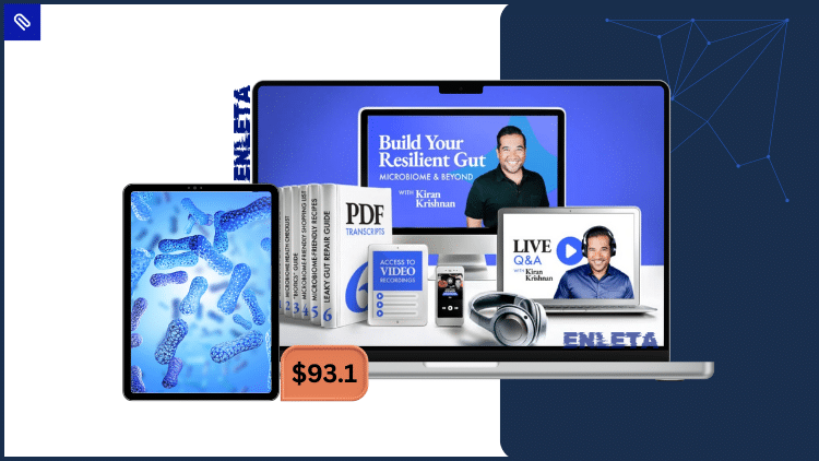 Build Your Resilient Gut 2.0 by Kiran Krishnan Build Your Resilient Gut 2.0 by Kiran Krishnan microbiome education program