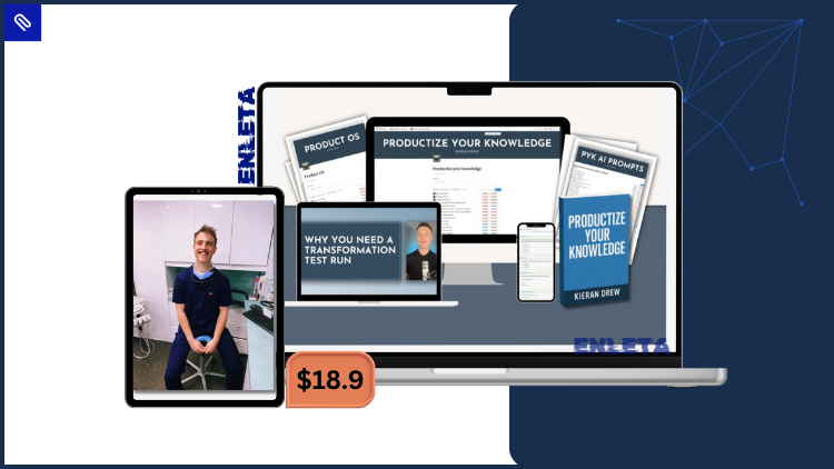 Productize Your Knowledge by Kieran Drew Productize Your Knowledge by Kieran Drew digital product creation course for creators