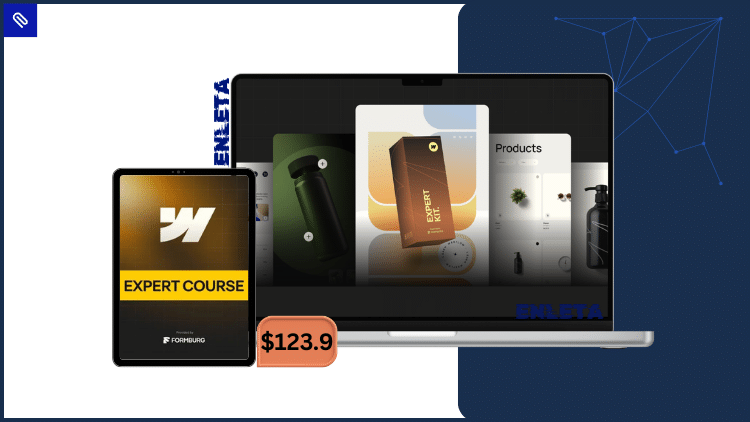 Webflow Expert Course (English) by Jonas Arleth Webflow Expert Course by Jonas Arleth teaching advanced Webflow techniques for interactive, client-ready websites